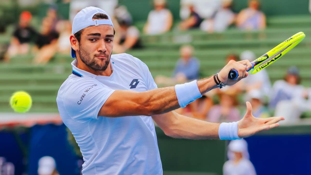 Matteo Berrettini espera recuperar su nivel entrenándose con Francis Roig