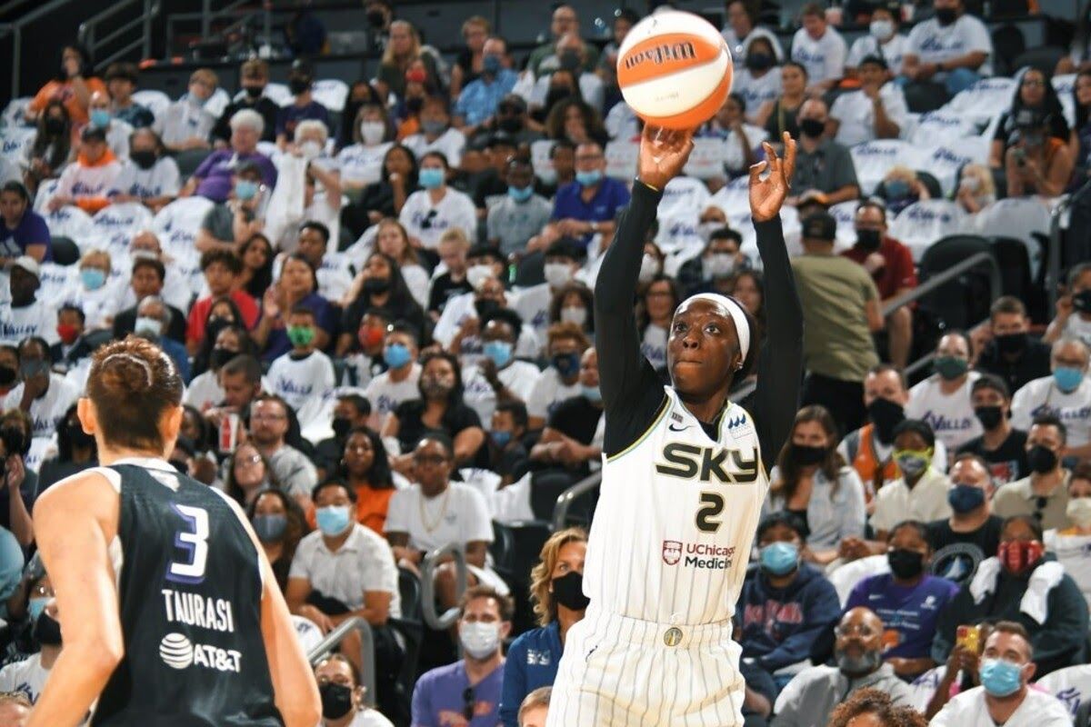 WNBA: Sky bags Game 1 versus Mercury