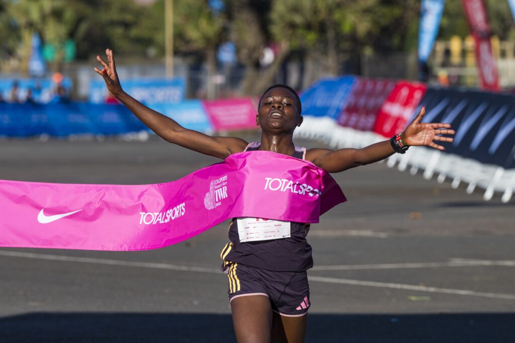 Christine Njoki Shatters Allcomers Record in Durban