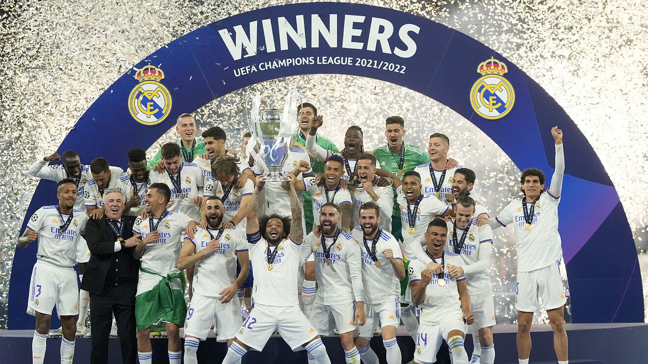 El Real Madrid domina el entorno UEFA