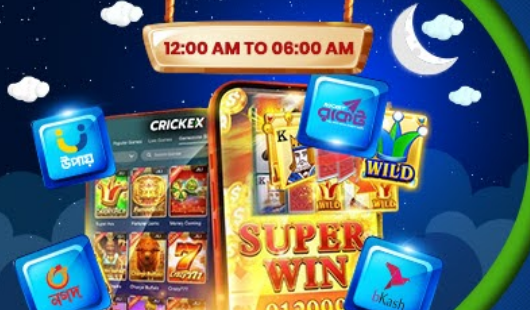 Crickex Midnight Rewards - Claim 4.5% Bonus & 350 JDB Free Spins