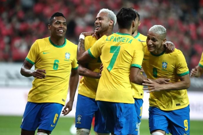 Brazil is the first team in history to use all 26 players in World Cup