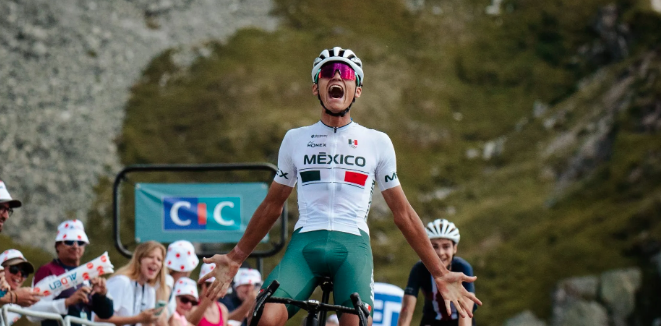 Entrevista con Isaac del Toro, el ganador de la Tour de Francia sub 23 que hace historia en México
