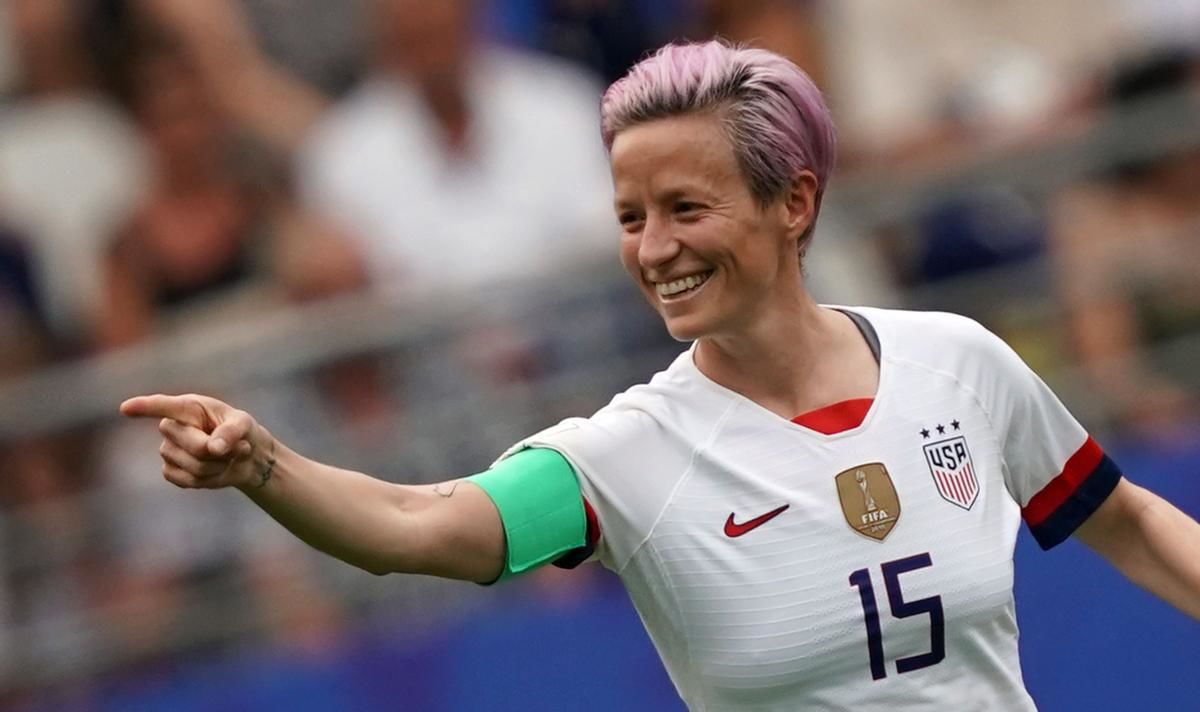 Megan Rapinoe estrella del fútbol femenino mundial se retira