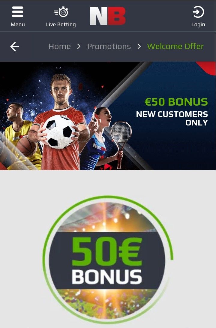 NetBet Cashback