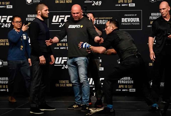 Ferguson to Khabib: Dad would be angry if he knew what kind of shit you've turned into