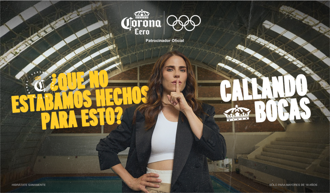 La actriz mexicana Karla Souza lanza apoyo a la delegación olímpica