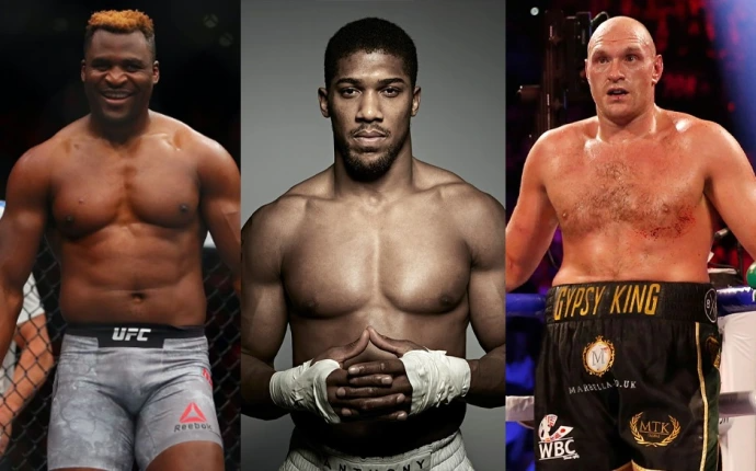 Former World Boxing Champion Joshua Calls Fury and Ngannou Fight Nonsense