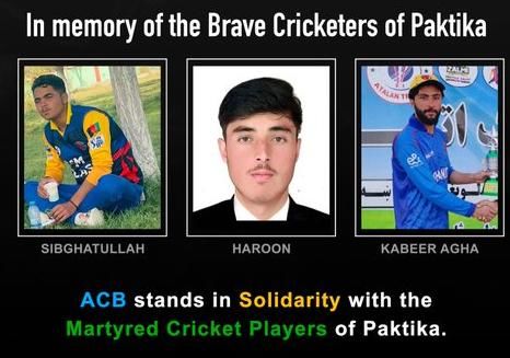 Afghanistan Pull Out of Tri-series After Killing of Three Cricketers