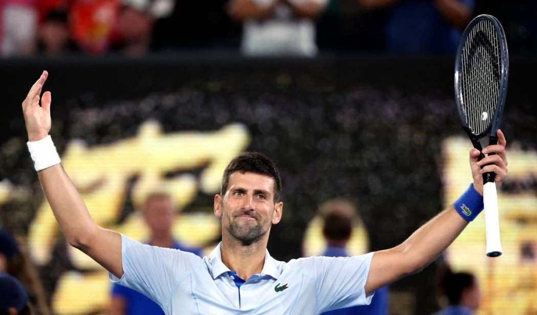 Novak Djokovic clasificó por 14ª vez a los cuartos de final del Abierto de Australia 