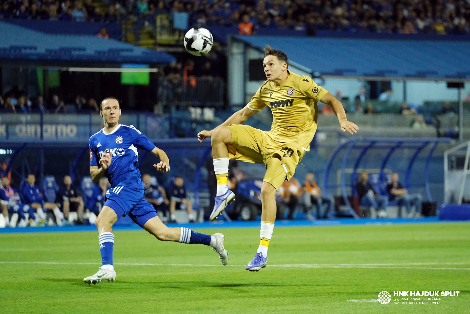 Dinamo defeat Hajduk 2-1 in Split 