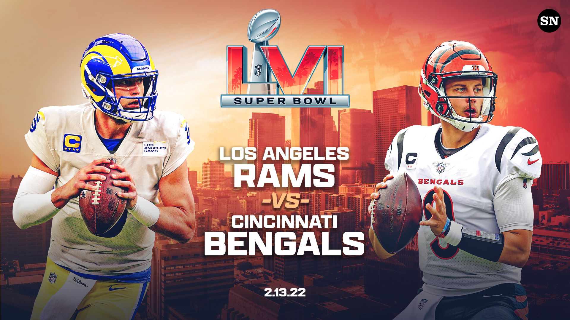 Super Bowl 2022: Los Angeles Rams vs Cincinnati Bengals
