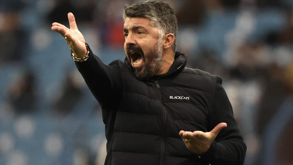 Marseille Head Coach Gattuso Hits Players At Practices