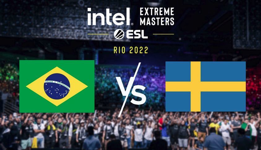 Team Brazil defeats Team Sweden in a showmatch at the IEM Rio Major 2022