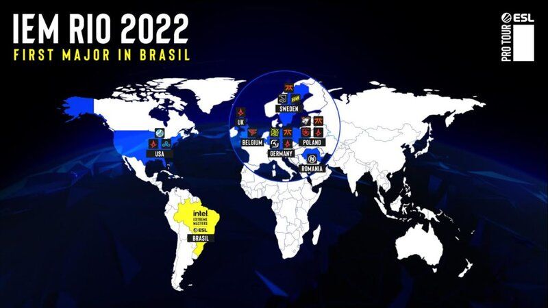 IEM Rio Major 2022 playoff schedule revealed