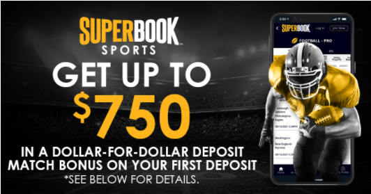Superbook 100% Welcome Bonus up to 750 USD