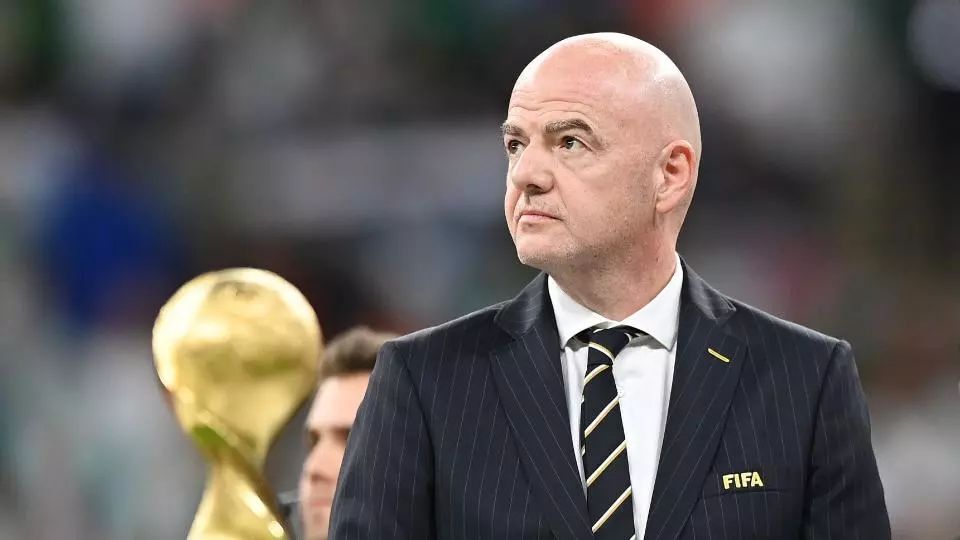 Infantino re-elected FIFA President until 2027