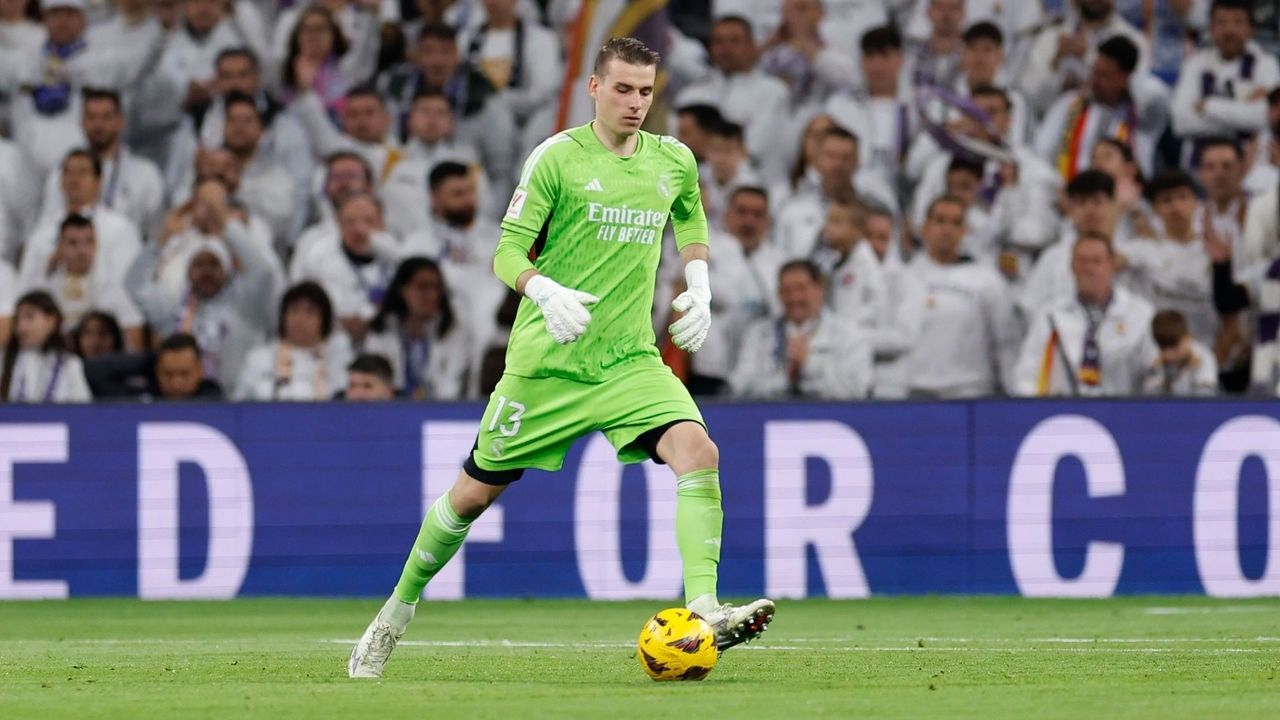 Lunin To Leave Real Madrid If Not Included In Champions League Final 2023/24