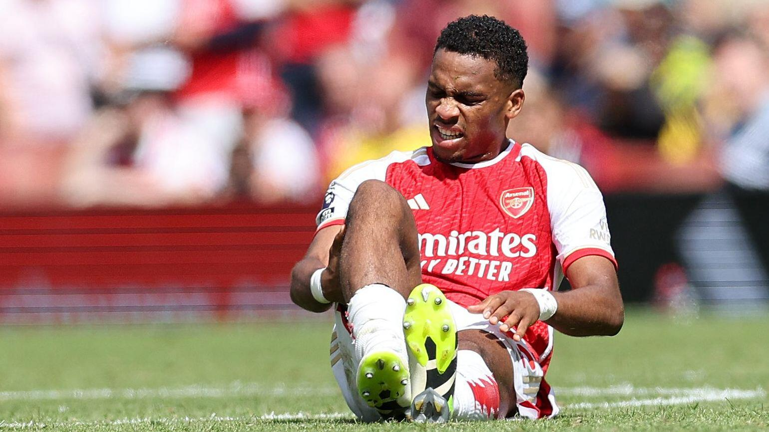 Arsenal Defender Timber Suffers ACL Injury