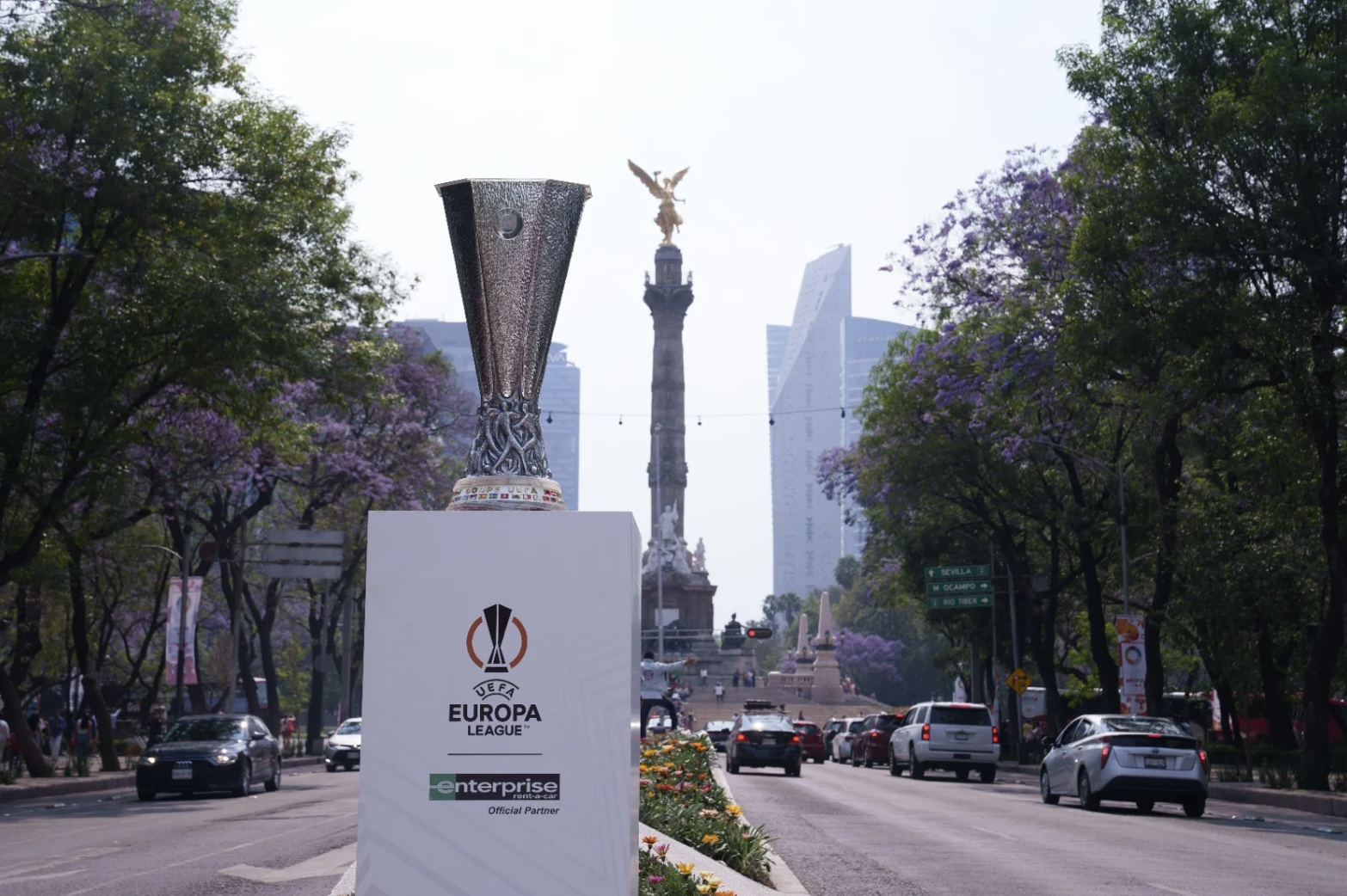 Enterprise Rent-A-Car lleva la emoción de la UEFA Europa League a México