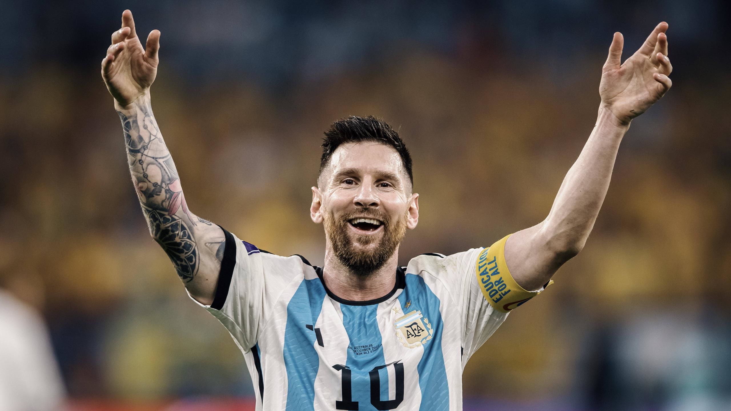 International Sports Press Association names Messi the best athlete of 2022