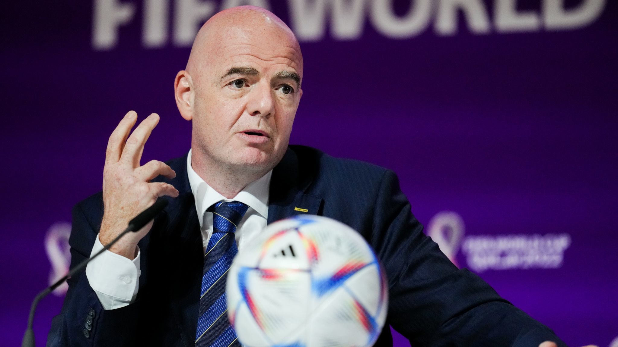 FIFA head Infantino calls the Qatar World Cup group stage the best in history