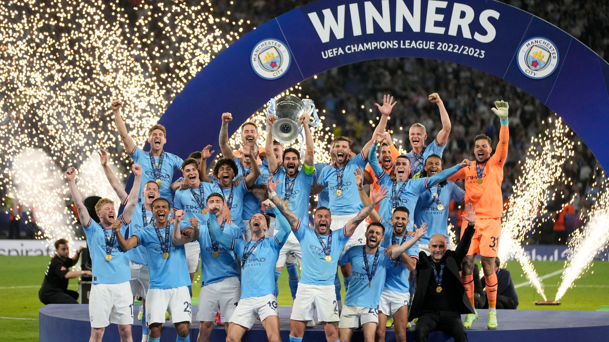 Manchester City Named Team Of The Year By France Football