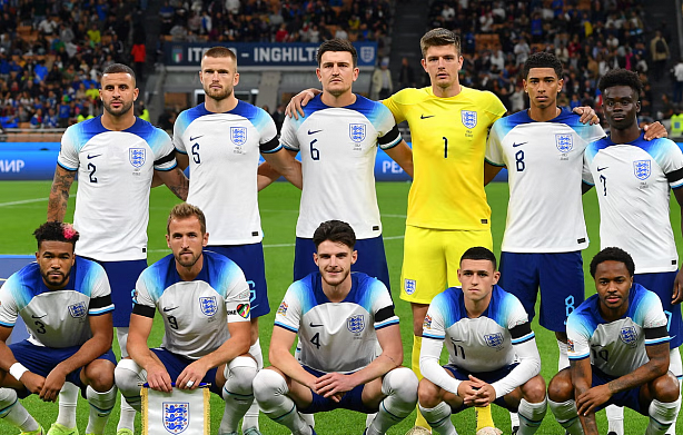 Transfermarkt nombró a la selección de Inglaterra como la mejor cotizada
