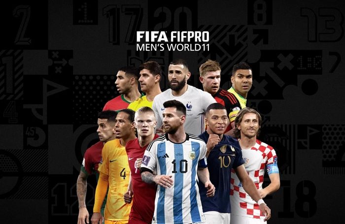 Messi, Modrić and Hakimi are on fantasy team of best players of 2022