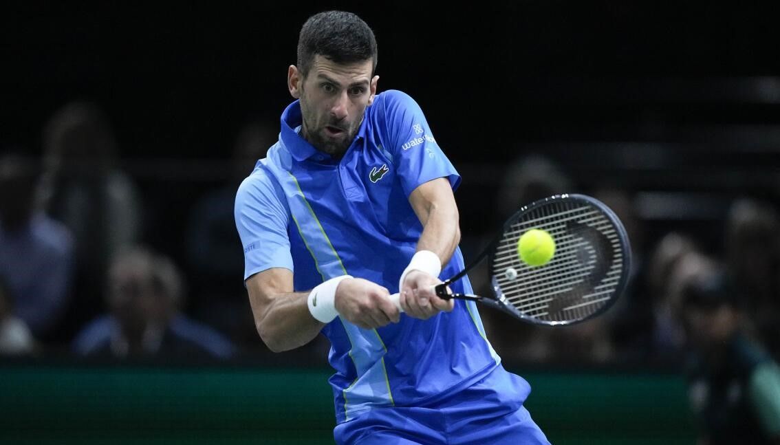 El serbio Novak Djokovic ganó el Masters de París 