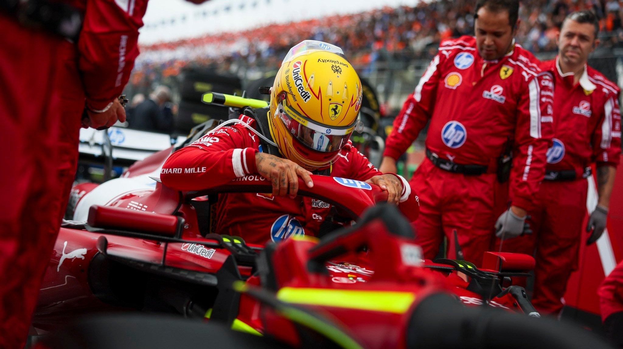 Ferrari Boss Vasseur Assesses Safety of Hamilton Driving Without Brakes