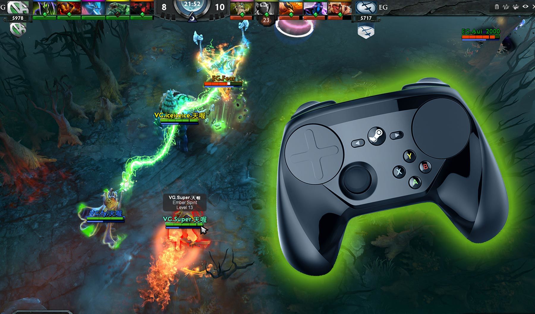 mistaken Paving Match Playing Dota 2 with a gamepad: main pros and cons