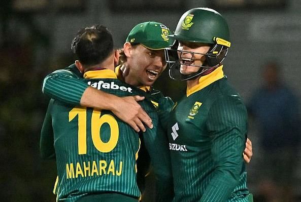 1st ODI: Spin King Keshav Maharaj Dazzles as South Africa Crush Australia by 98 Runs