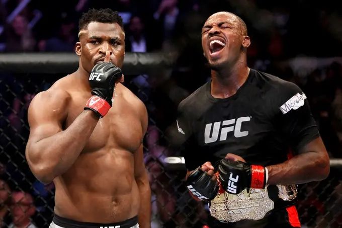 Jones calls Ngannou a "big ol' p-sy"