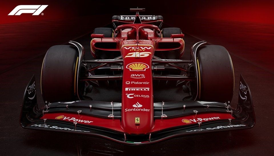 Ferrari presentó el SF-24, el último en el que correrá Carlos Sainz