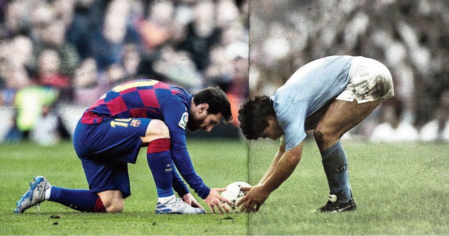 Messi breaks Maradona's record for most matches played at World Cups with Argentina