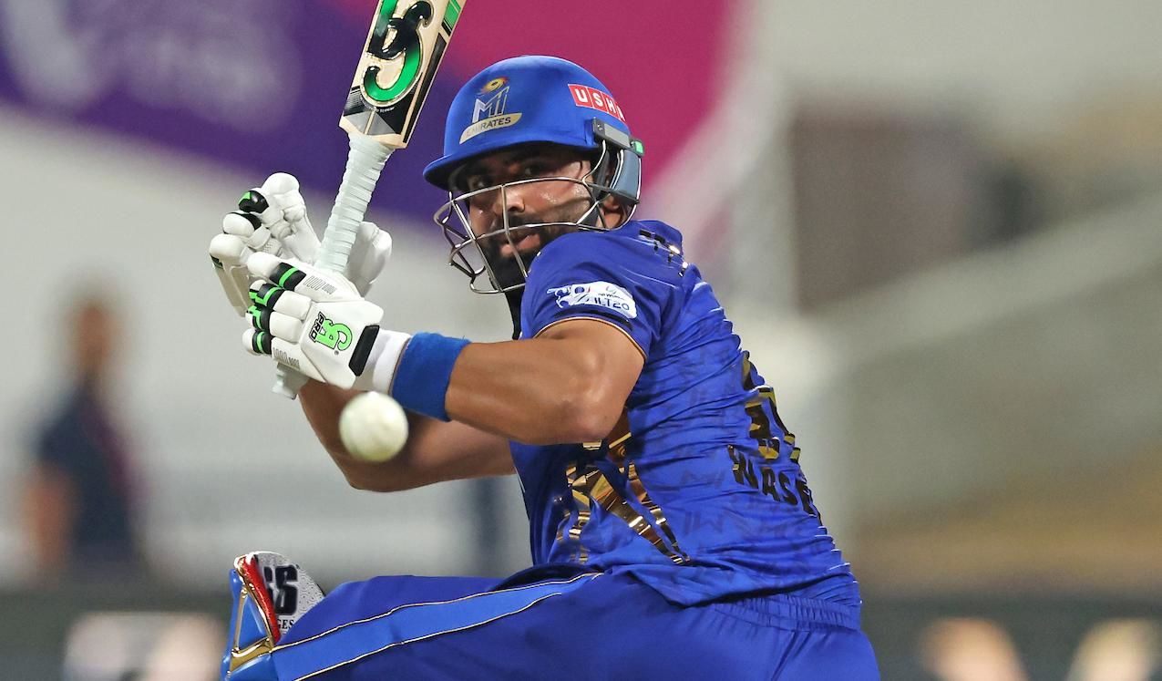 Waseem, Pooran Half-Centuries Secure MI Emirates' Playoff Ticket