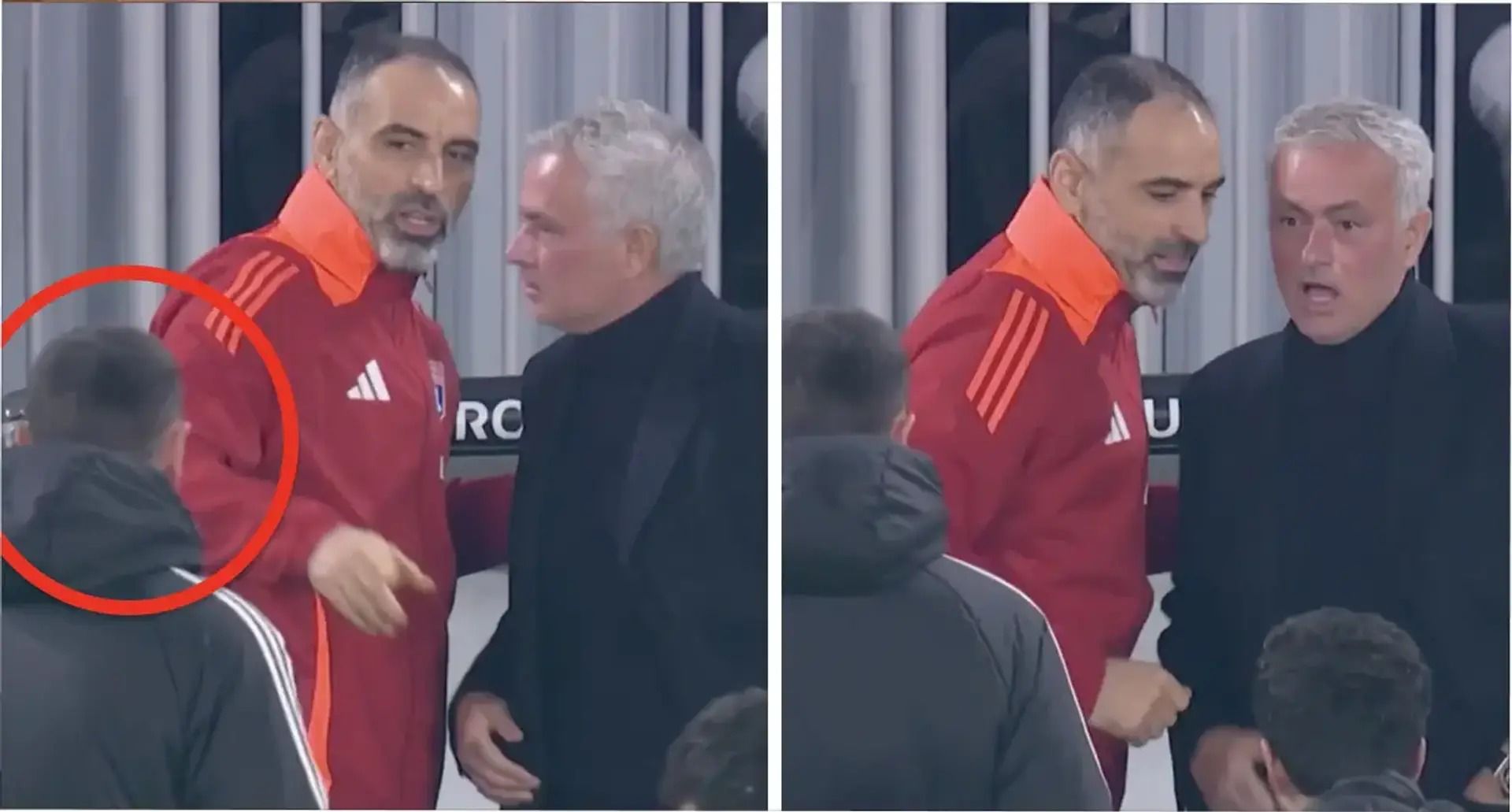 Mourinho Mistakes Staff Member for Lyon Coach Before Europa League Match