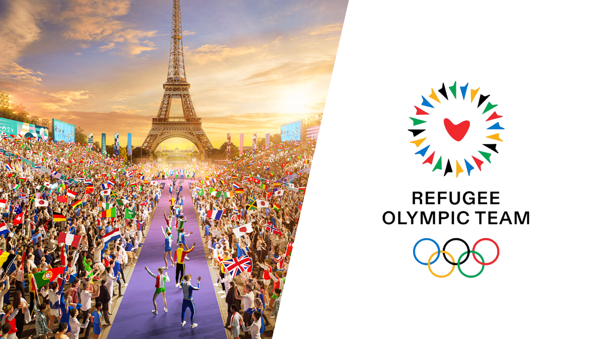 El Comité Olímpico Internacional presentó el equipo de refugiados que disputará los JJ.OO. París 2024 