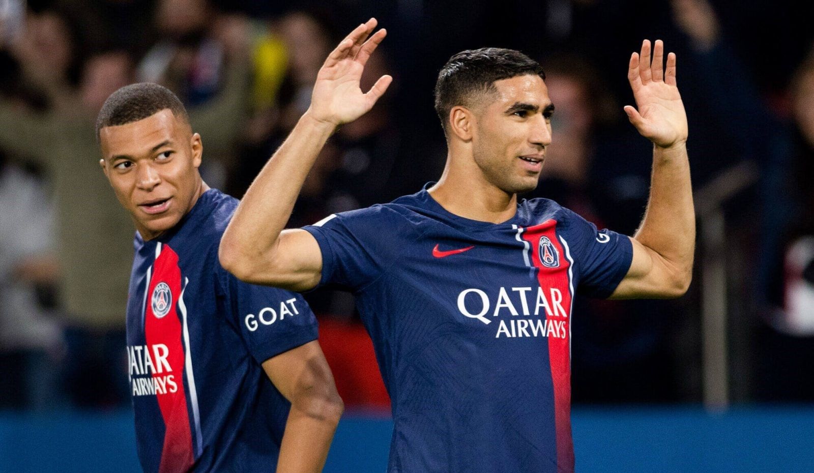 Kylian Mbappé solicita al Real Madrid el fichaje de Achraf Hakimi