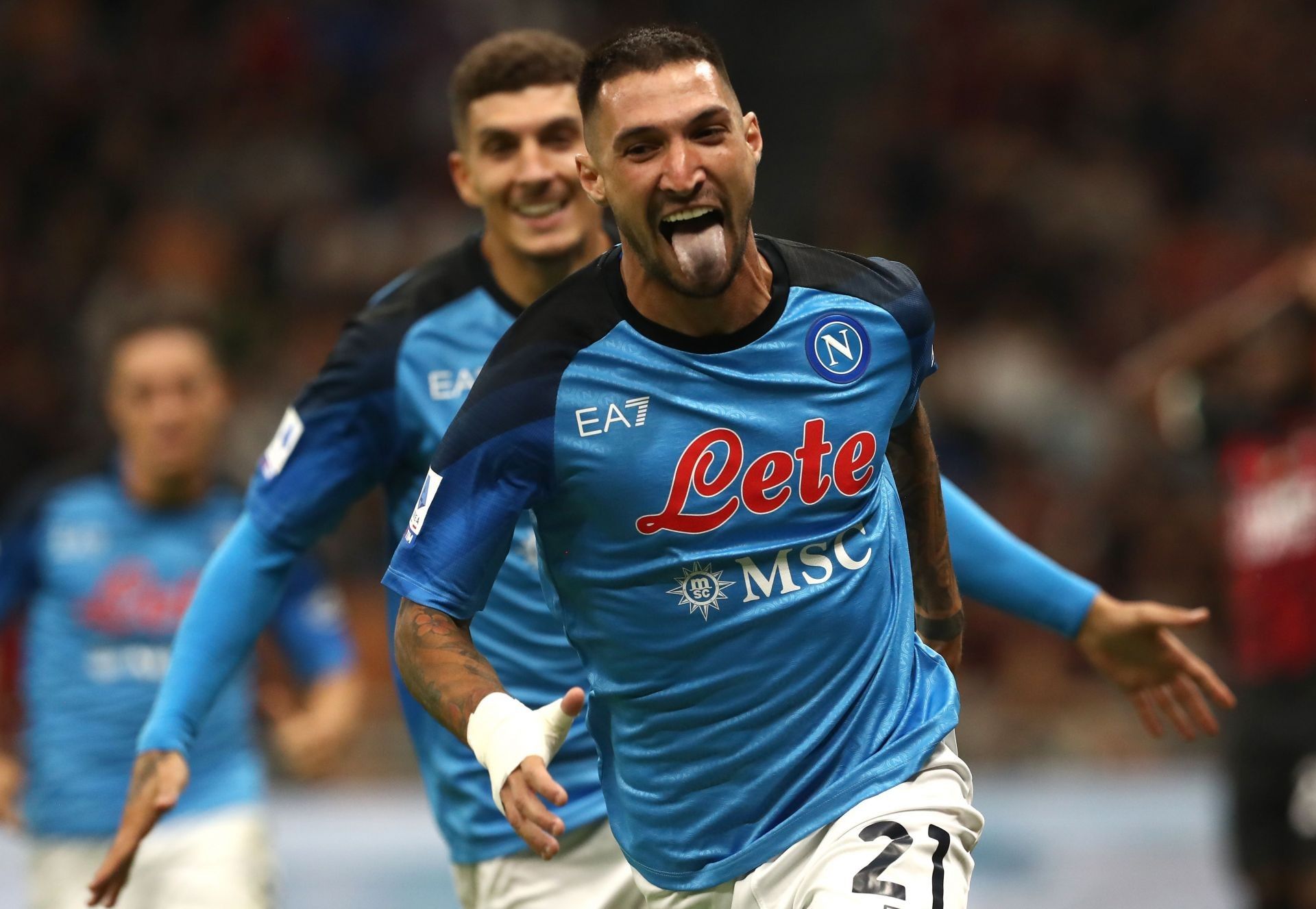 Kvaratskhelia's goal and assist help Napoli to a convincing win over Ajax in Champions League
