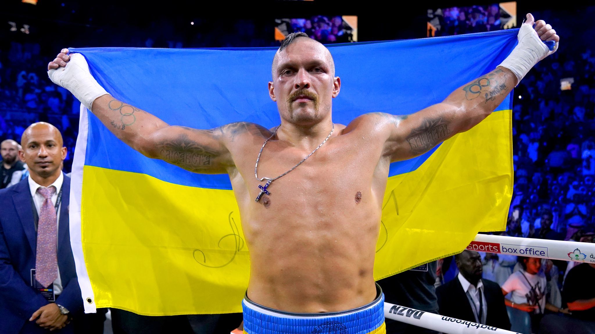 Usyk supports Ukrainian boxers' decision to leave the European Championship because of the flag ban