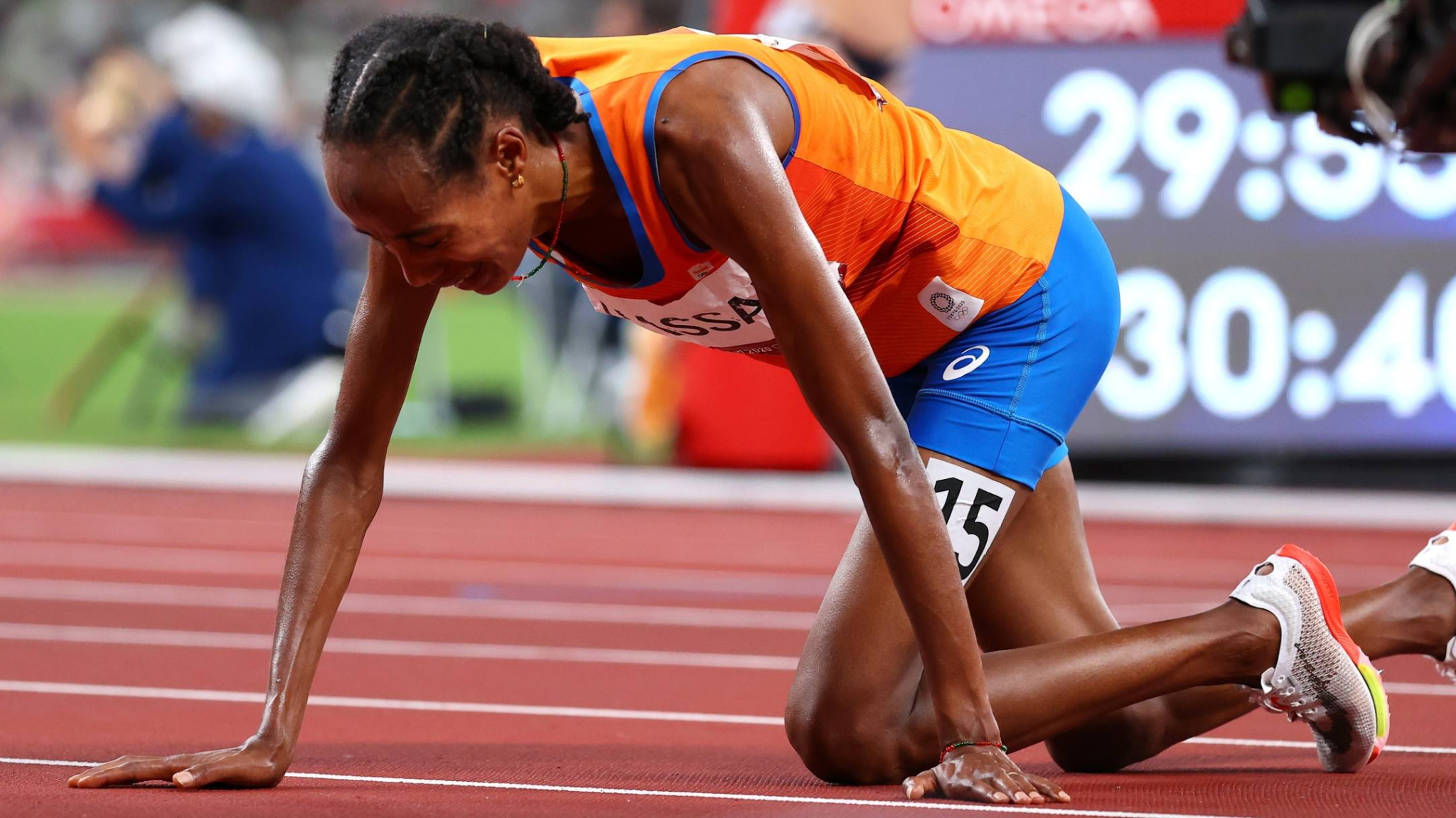 Sifan Hassan wins the Prefontaine Classic’s 5000m event.