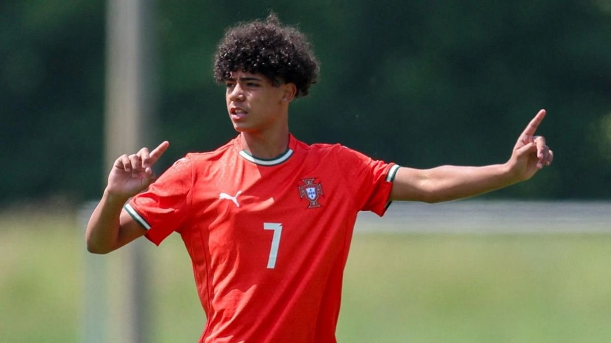 Cristiano Ronaldo Jr. Debuts for Portugal U-16 National Team