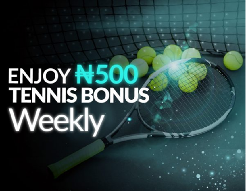 Blackbet 500 Naira Tennis Weekly Bonus