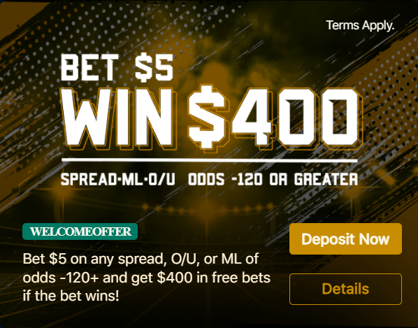 WynnBET Bet $5 Win $400 Bonus
