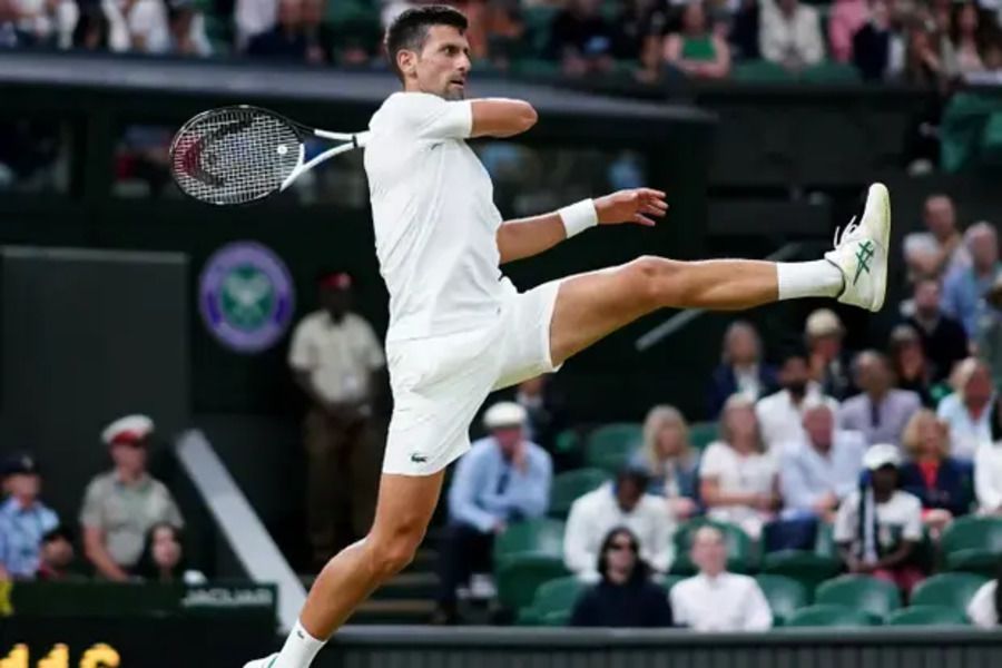 Match Result: Novak Djokovic vs Tim van Rithjoven: Novak keeps going