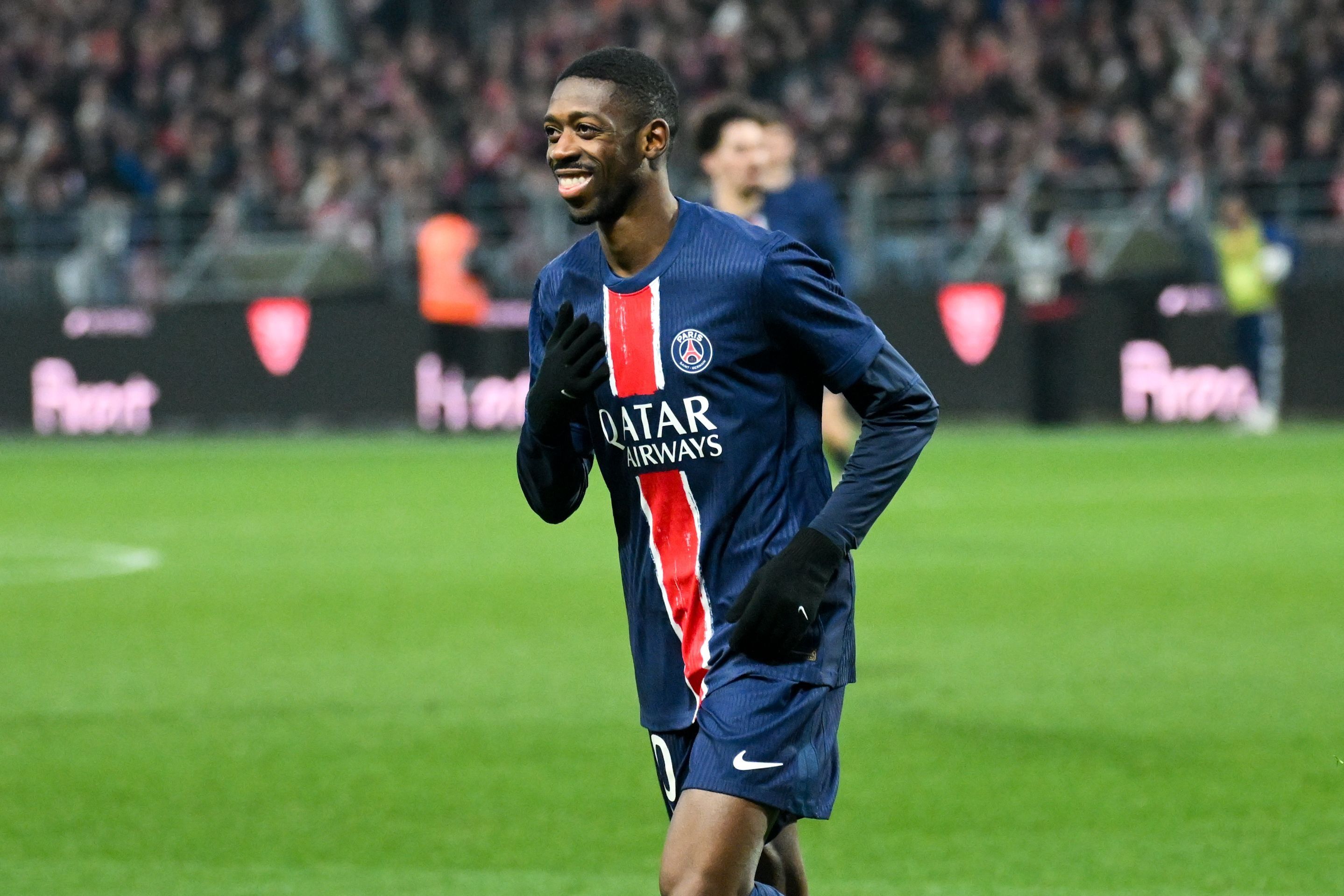 Dembele Sets Goal Involvements Record for French Clubs in Champions League