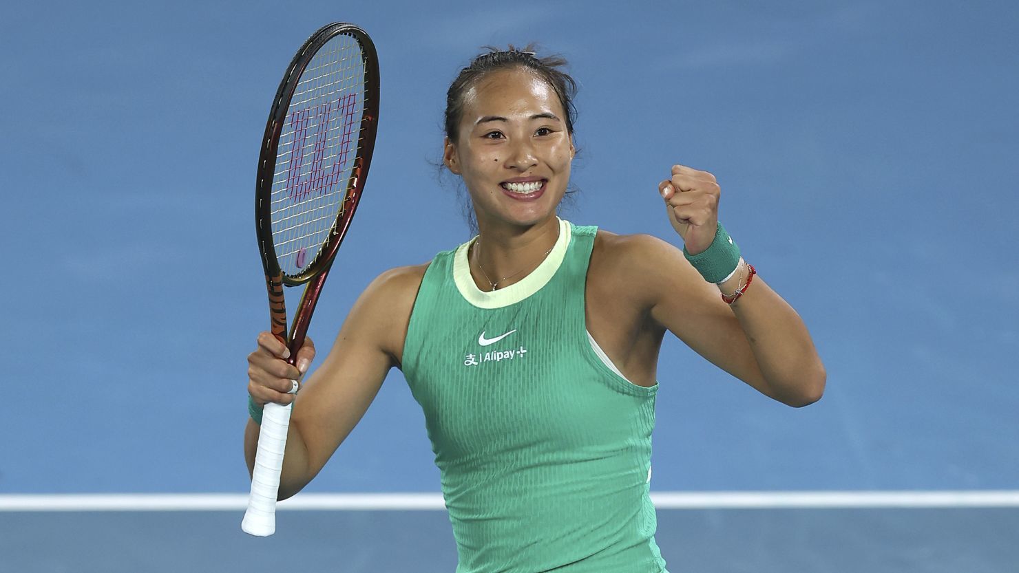 La tenista china Qinwen Zheng clasificó a la final del Abierto de Australia 