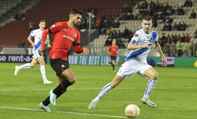 Dynamo Kiev suffered a fourth straight defeat in the Europa League group, losing to Rennes